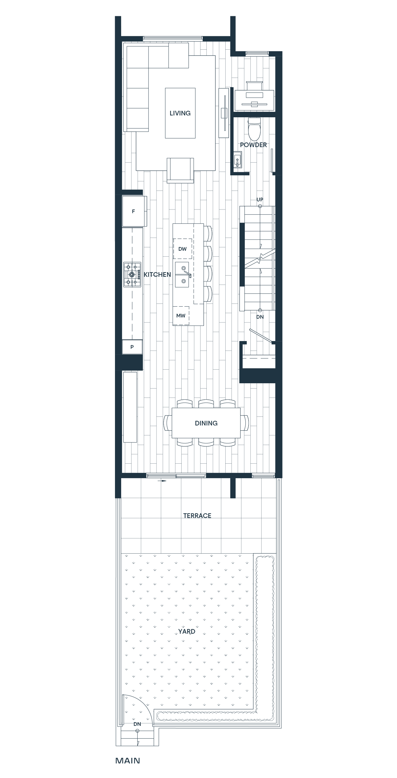 A main floorplan diagram