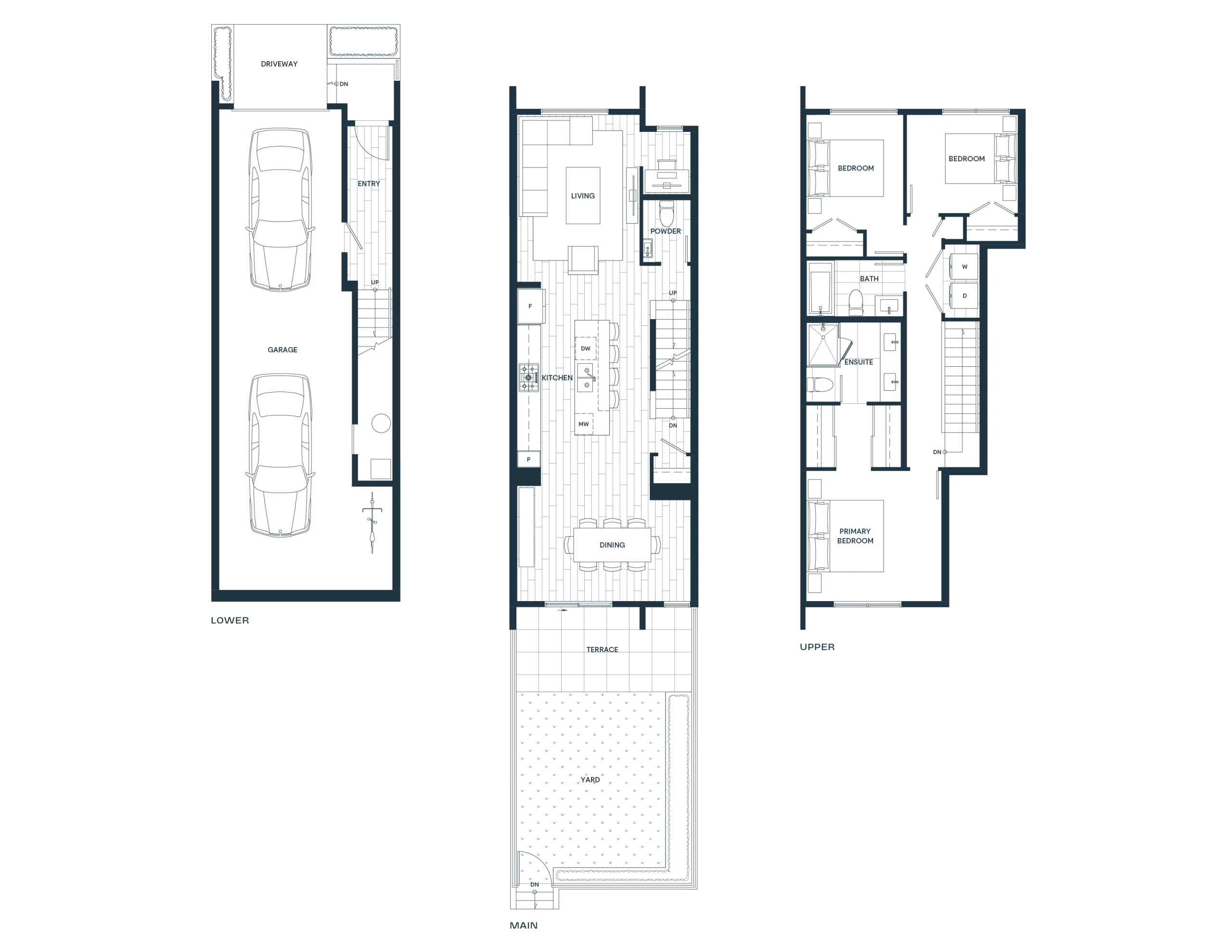 A floorplan diagrams