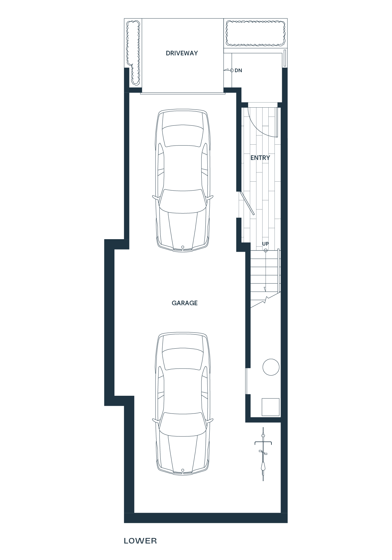 A1 lower floorplan diagram
