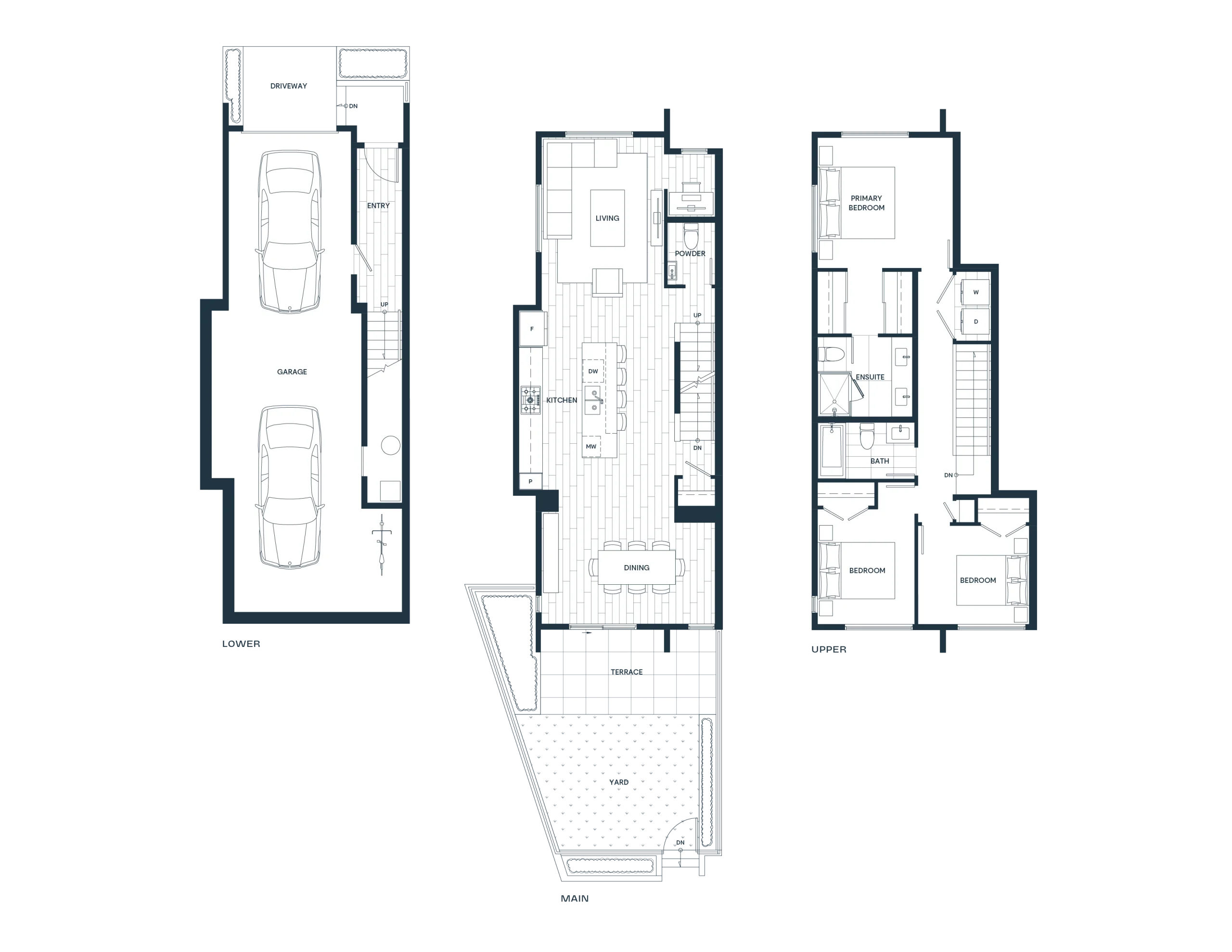 A1 floorplan diagrams