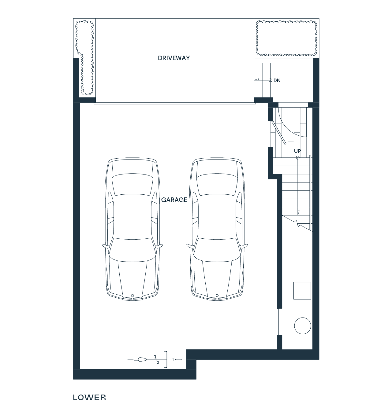 B lower floorplan diagram