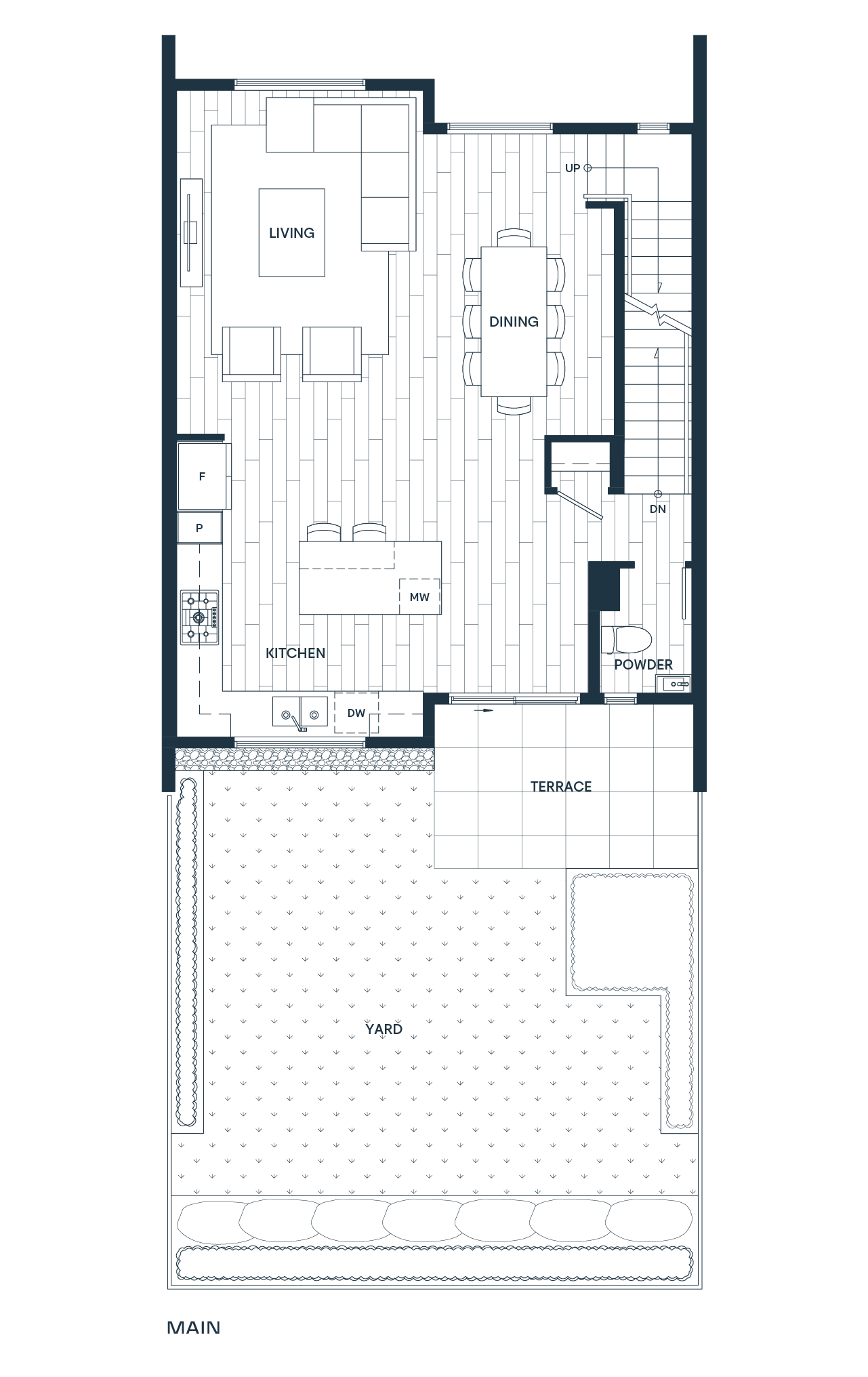 B main floorplan diagram