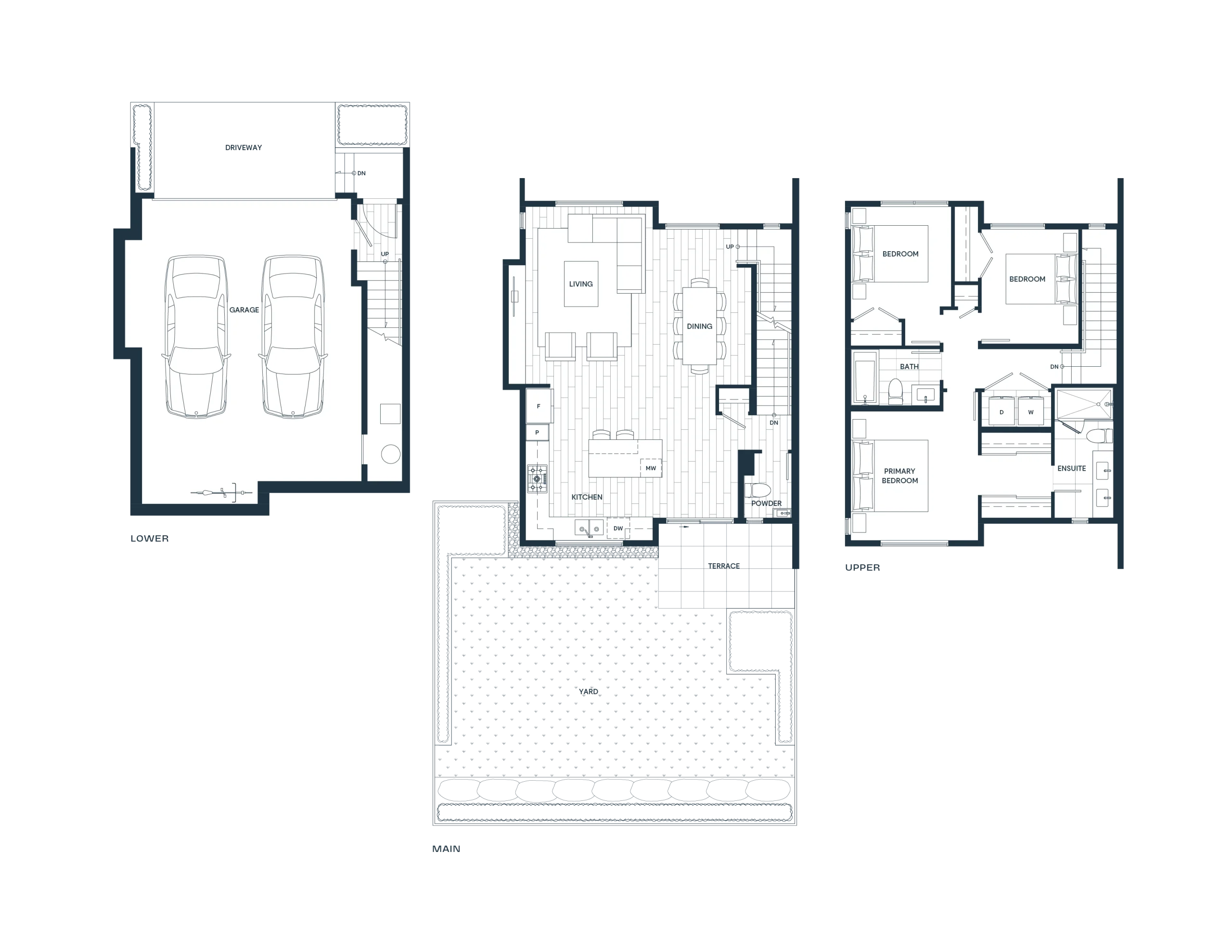 B1 floorplan diagrams