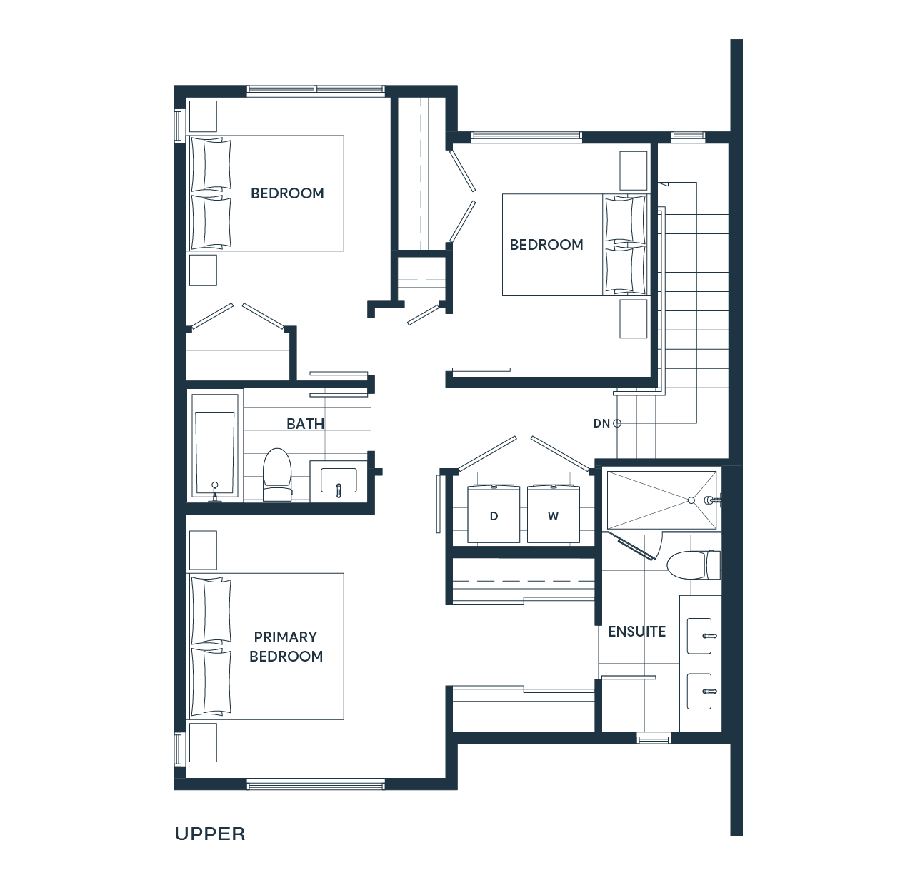 B1 upper floorplan diagram