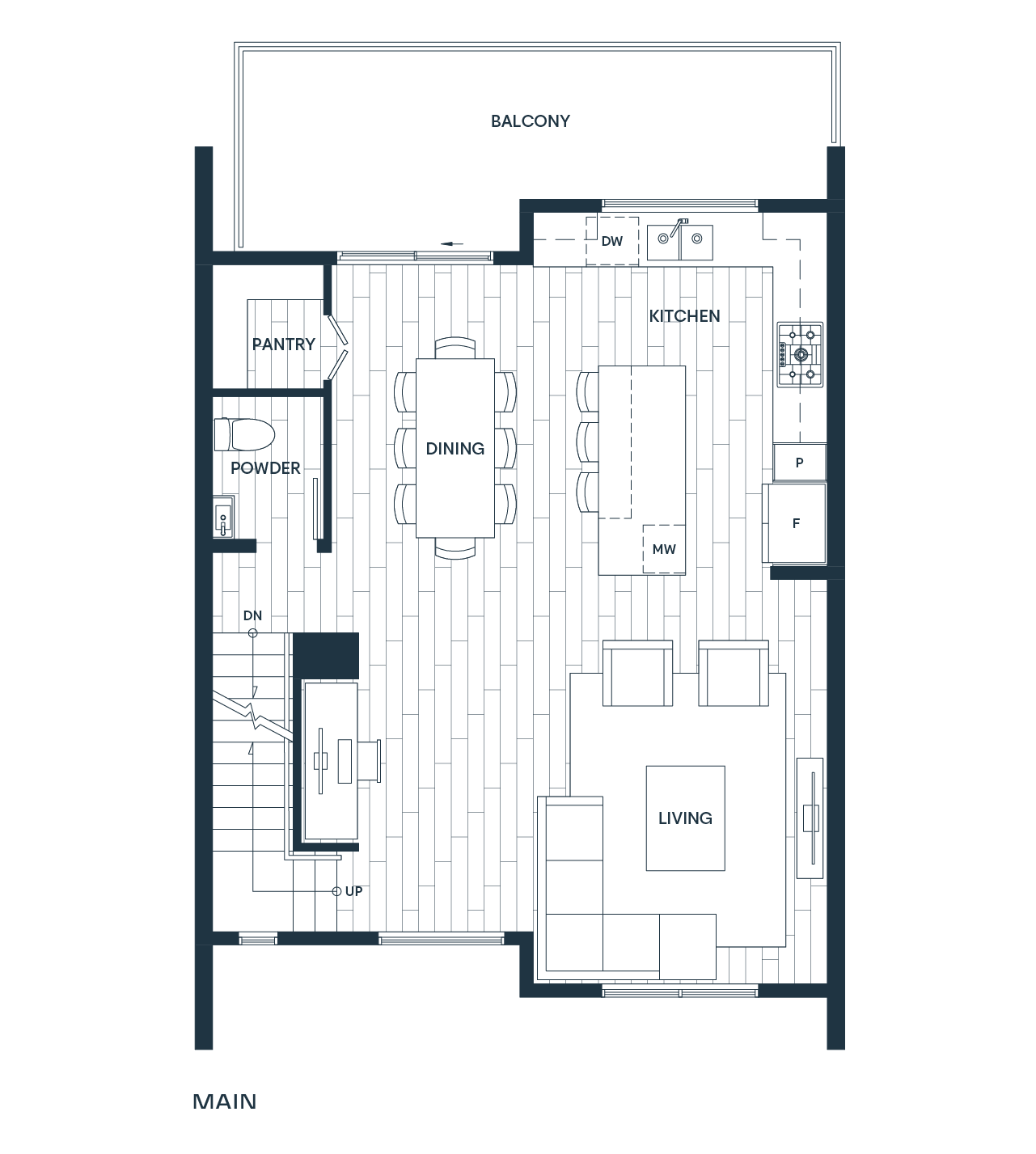 Ba main floorplan diagram