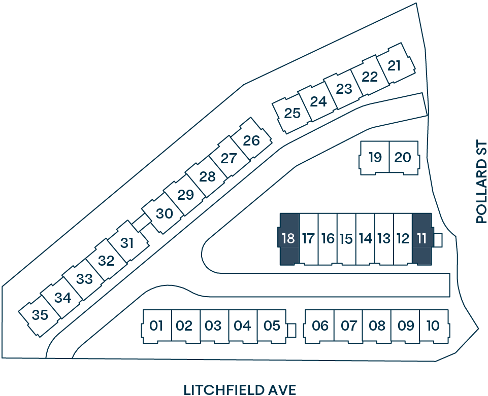 Site plan keyplate