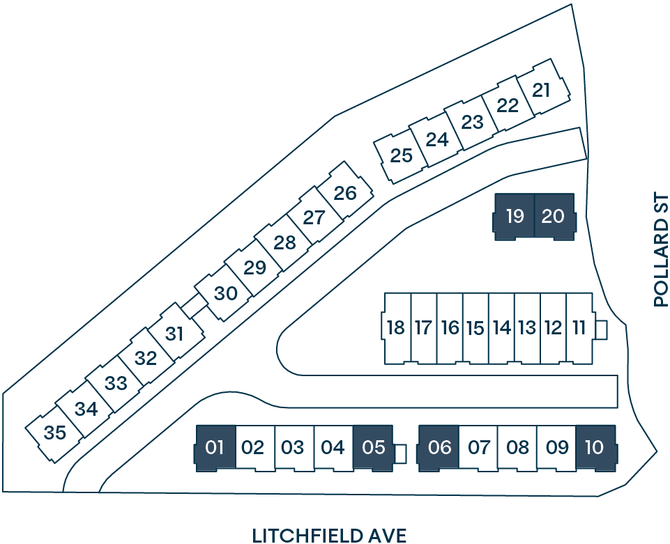Site plan keyplate