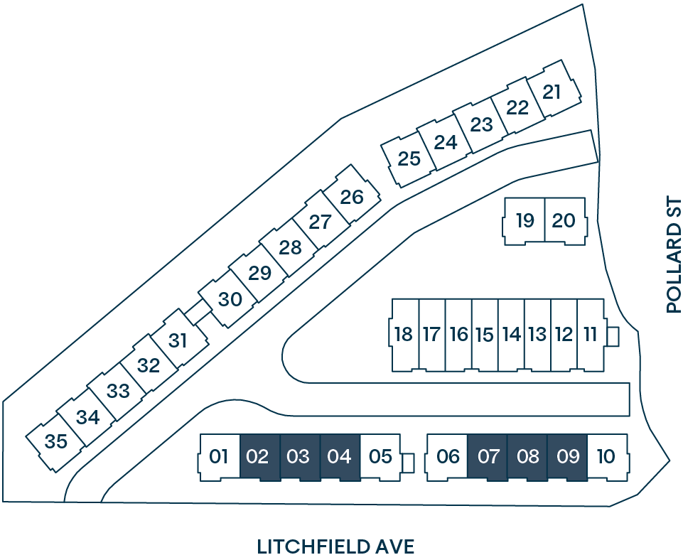 Site plan keyplate